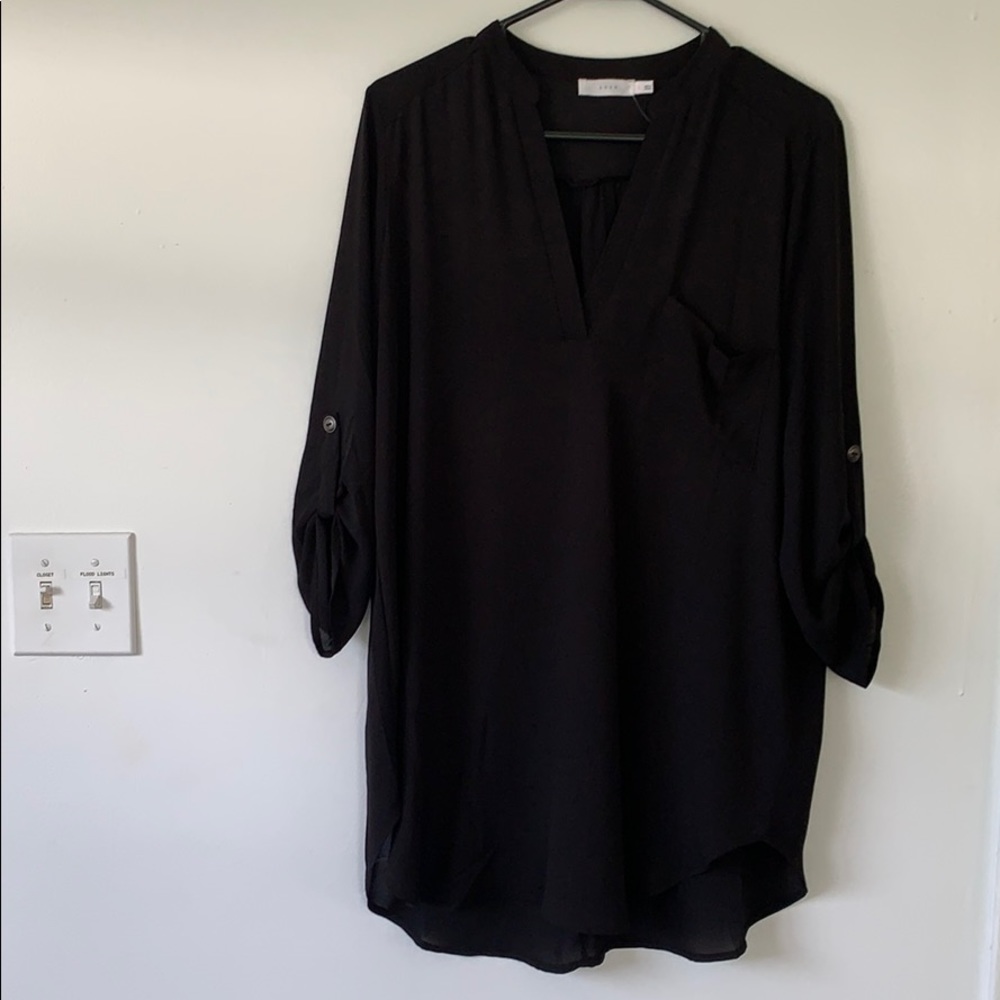 LUSH brand from Nordstrom Roll Tab Sleeve Tunic